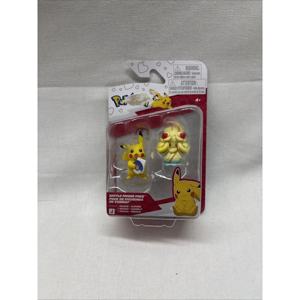 Pokemon Battle Figure Pack Pikachu & Alcremie Jazwares New Sealed